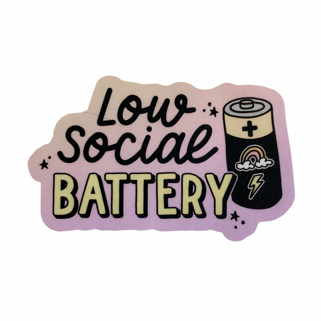 Low Social Battery