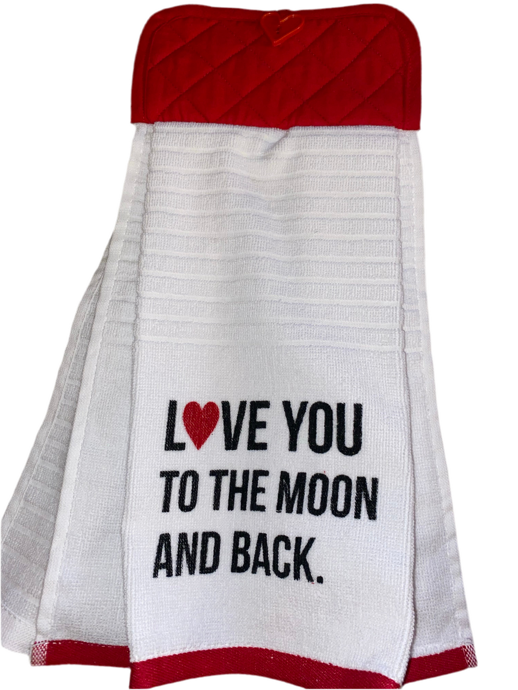 Moon and Back Red Top