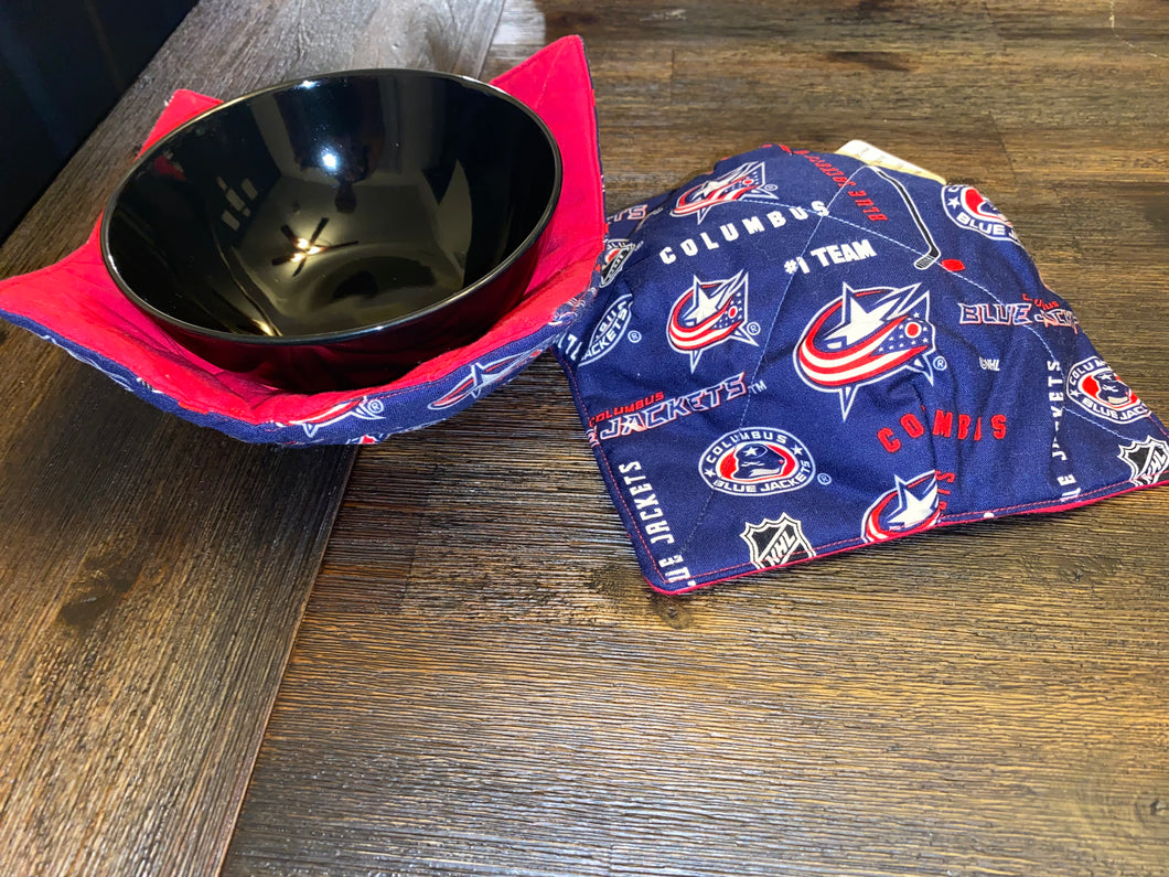 Columbus Blue Jackets Medium (18oz) Bowl Cozy