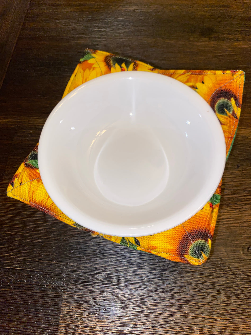 Sunflower/Green Small (10oz) Bowl Cozy